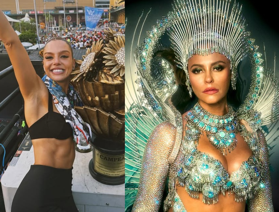 Giovanna Lancellotti manda indireta para Paolla Oliveira após vitória no Carnaval