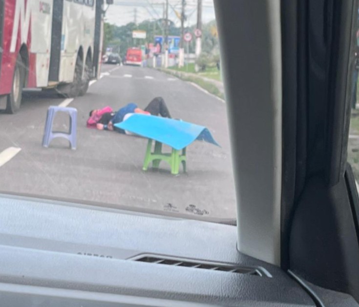 Acidente com feridos na Av. Efigênio Salles deixa ruas caóticas 