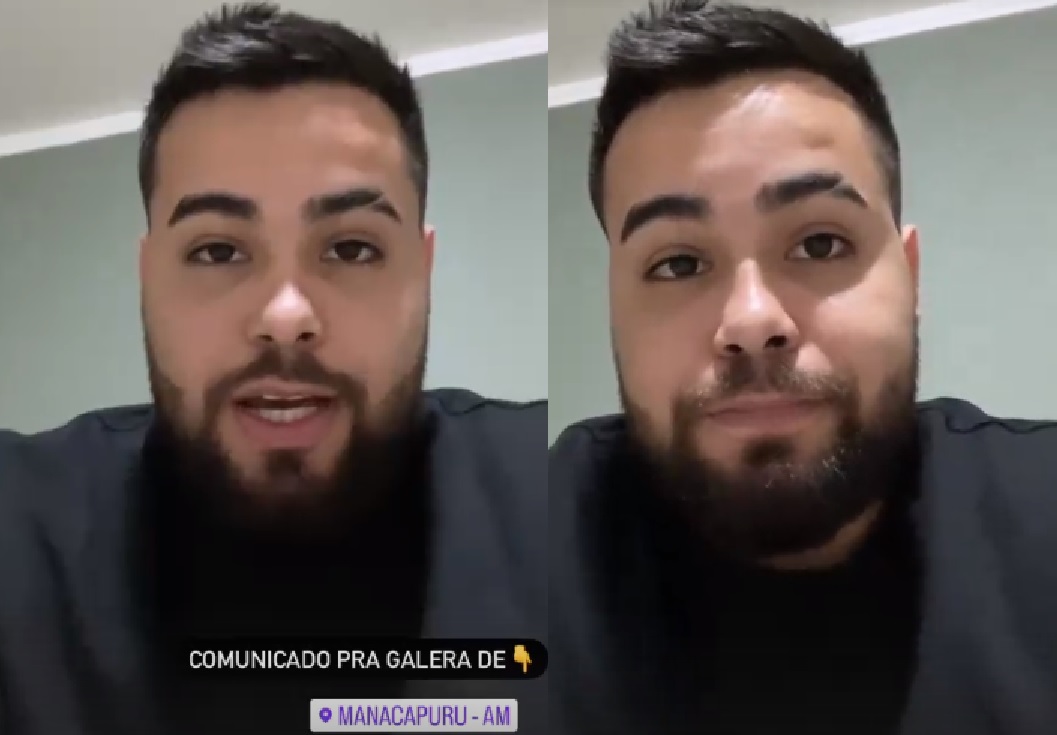 Jerry Smith explica porque não fez show no Amazonas e mostra que estava esperando no palco