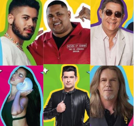 Kevin O Cris, Léo Magalhães, Zeca Pagodinho e mais: Confira atrações do Paço a Passos 2023