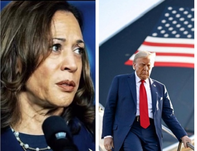 Confira qual será o futuro salário de Kamala ou Trump 