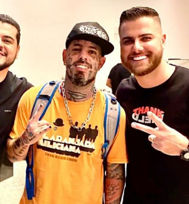 Tico Santa Cruz posta foto com Zé Neto e expõe sertanejo em meio à polêmica com Anitta