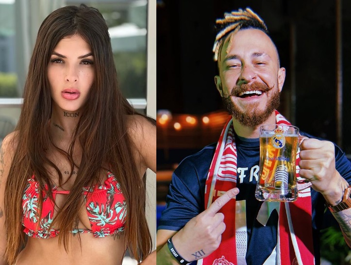 Após separação de Bianca Andrade, Fred surge aos beijos com Lary Bottino