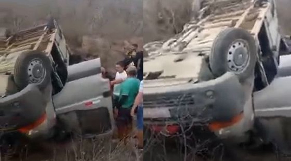 Cinco ficam feridos em acidente com van que levava equipe de Gusttavo Lima