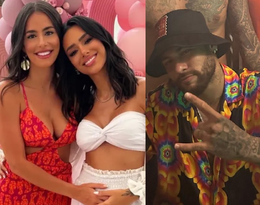 Neymar dá unfollow em irmã de Bruna Biancardi após ser esculachado
