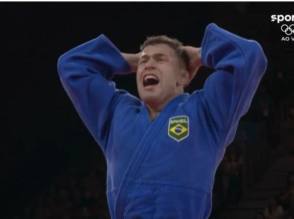 William Lima do judô garante 1ª medalha para o Brasil nos jogos olímpicos