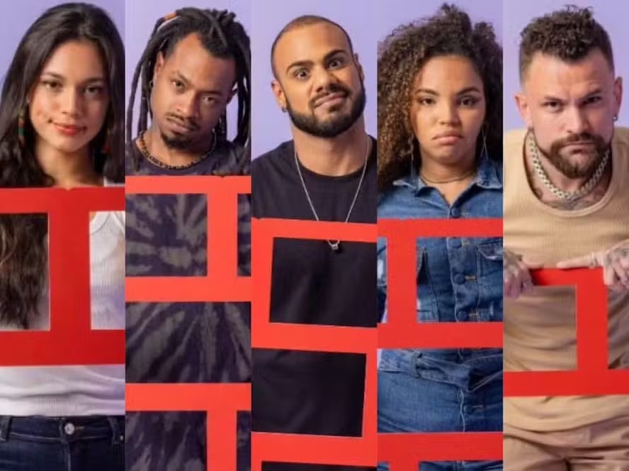 Enquetes apontam quem deve ser eliminado hoje no paredão quíntuplo do BBB24