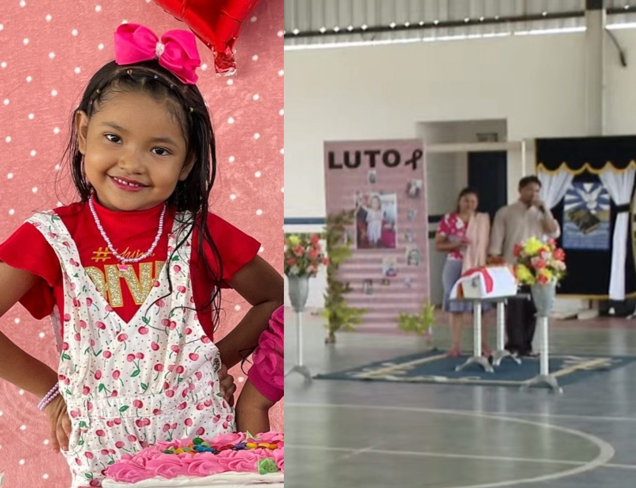 Família dá último adeus à pequena Letícia, vítima de deslizamento de terra em Manacapuru