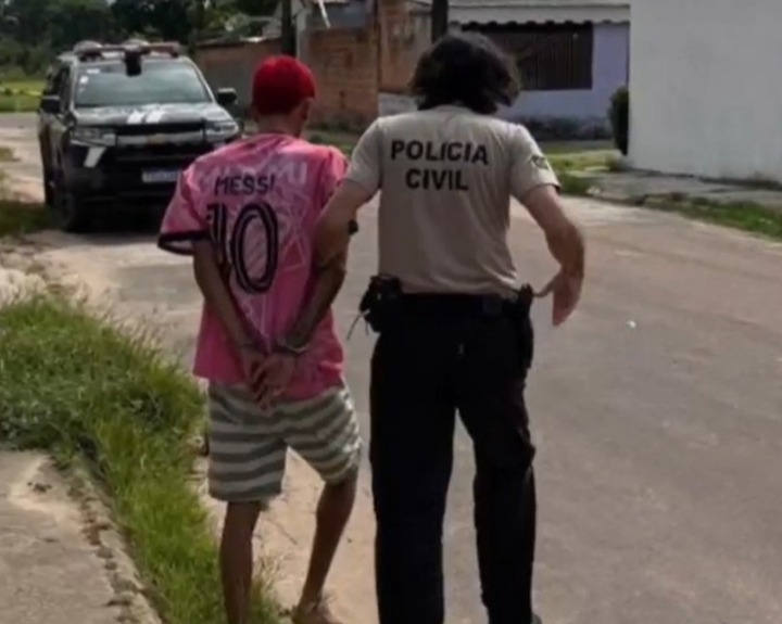 Pica-Pau é preso por tentar matar homem em posto de Itacoatiara; vítima foi confundida 