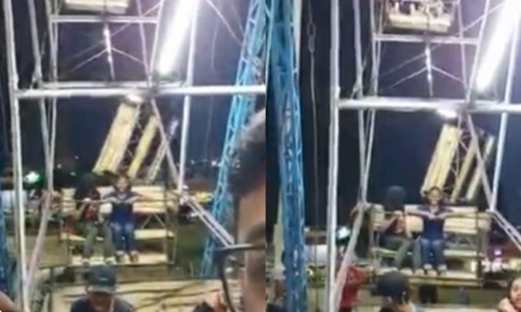 Cadeira desprende e homem despenca de roda-gigante em Manaus