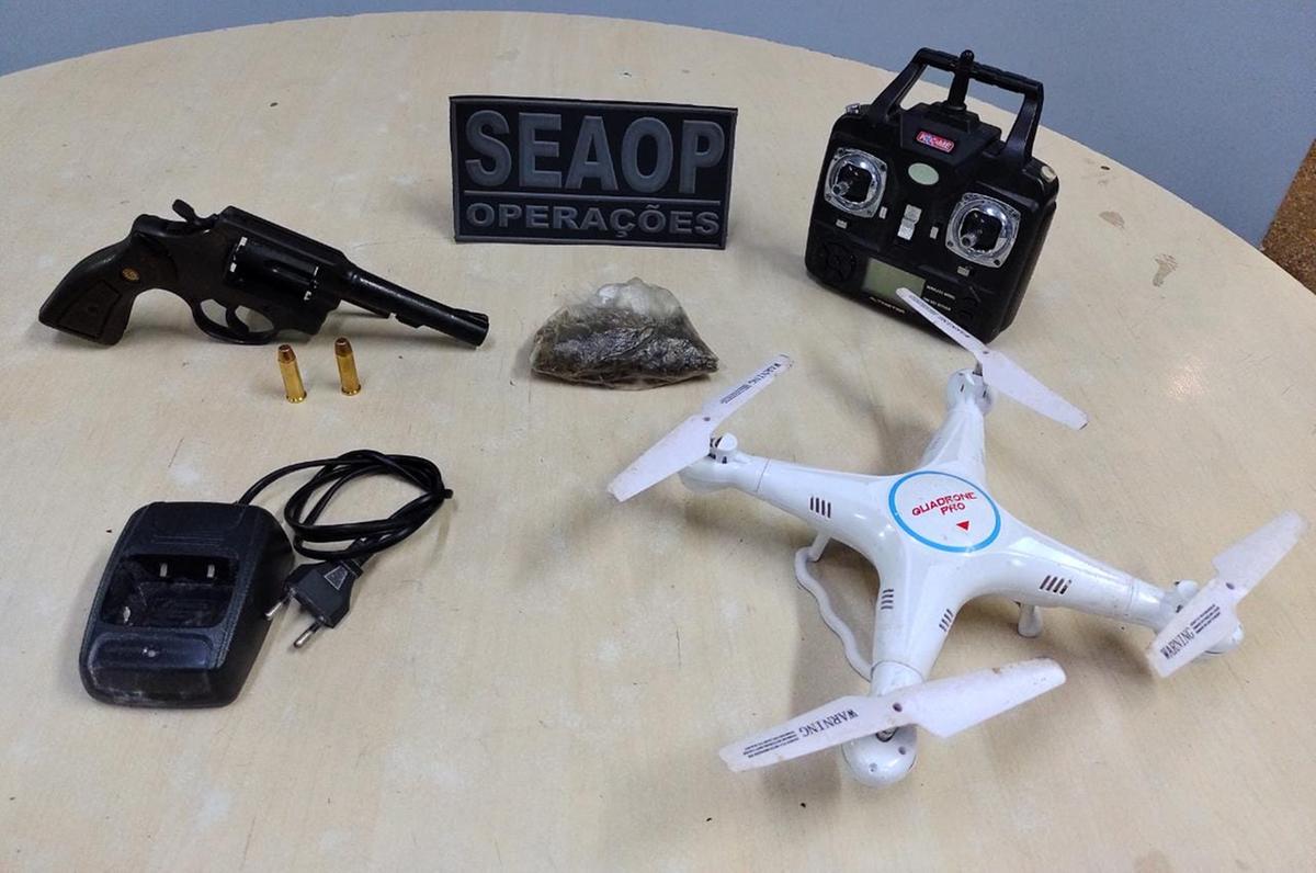 Polícia apreende drone usado por traficantes para monitorar área vermelha em Manaus