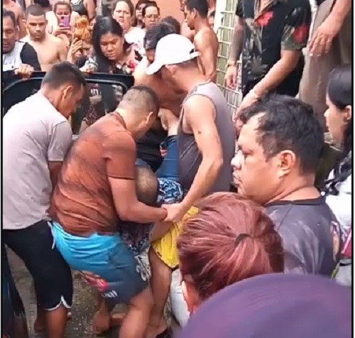 Vídeo: Homem com tornozeleira eletrônica é executado em oficina de Manaus