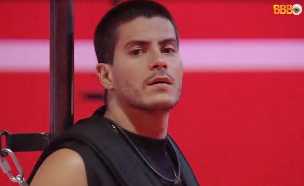 BBB22: ‘Apertado’, Arthur fala em desistir da Prova de Resistência