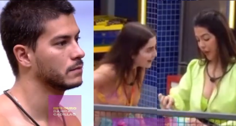 BBB22: Laís e Jade fofocam que Arthur não assistiu ao vídeo do Anjo e PA fica indignado