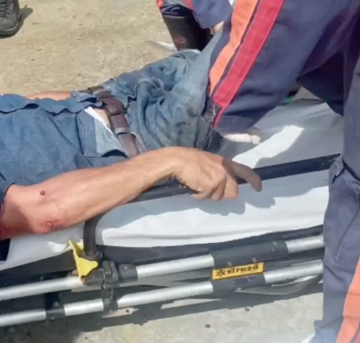 Assaltante é baleado ao tentar roubar arma de vigilante no Balneário do Sesc em Manaus