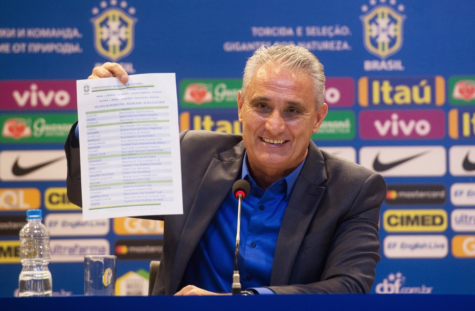 Confira possíveis nomes cotados por Tite para jogar na Seleção na Copa do Mundo