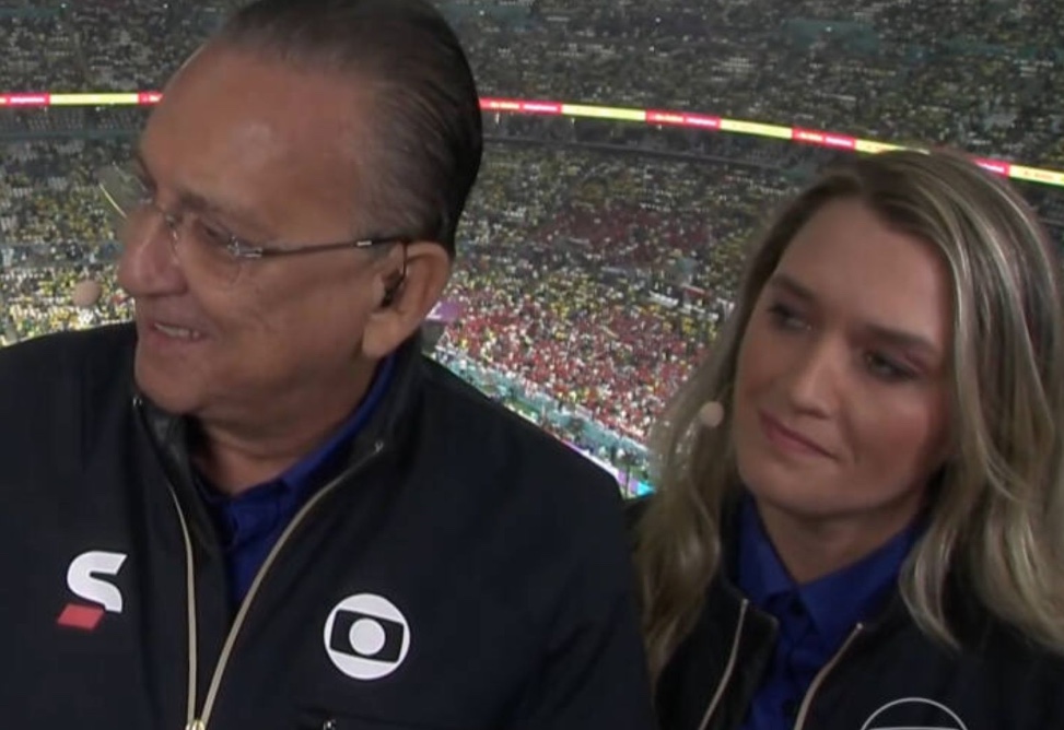 Galvão é acusado de dar 'corte' e ignorar comentarista Ana Thaís na Copa 