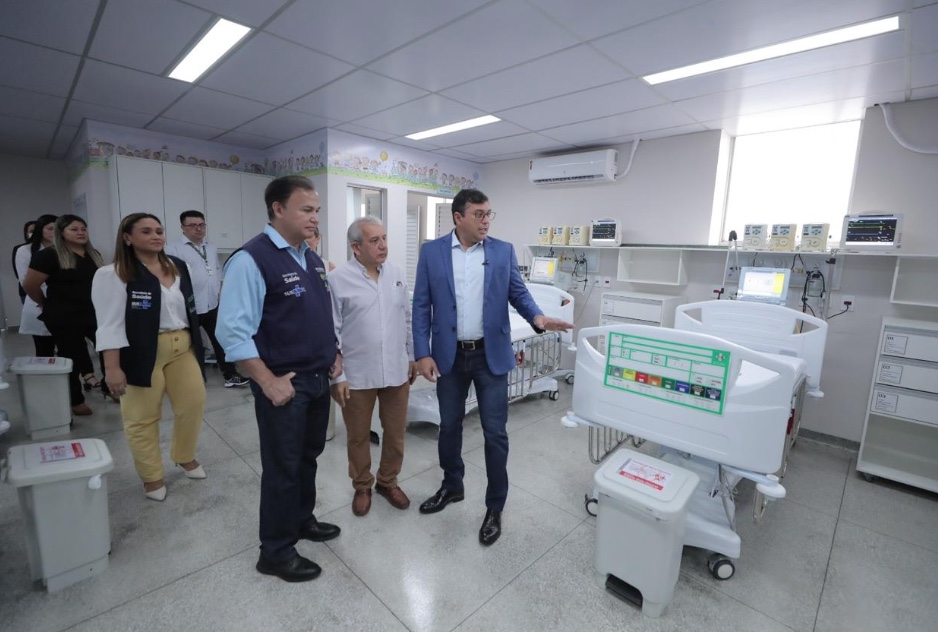 Governo do Amazonas entrega nova UTI em hospital infantil de Manaus