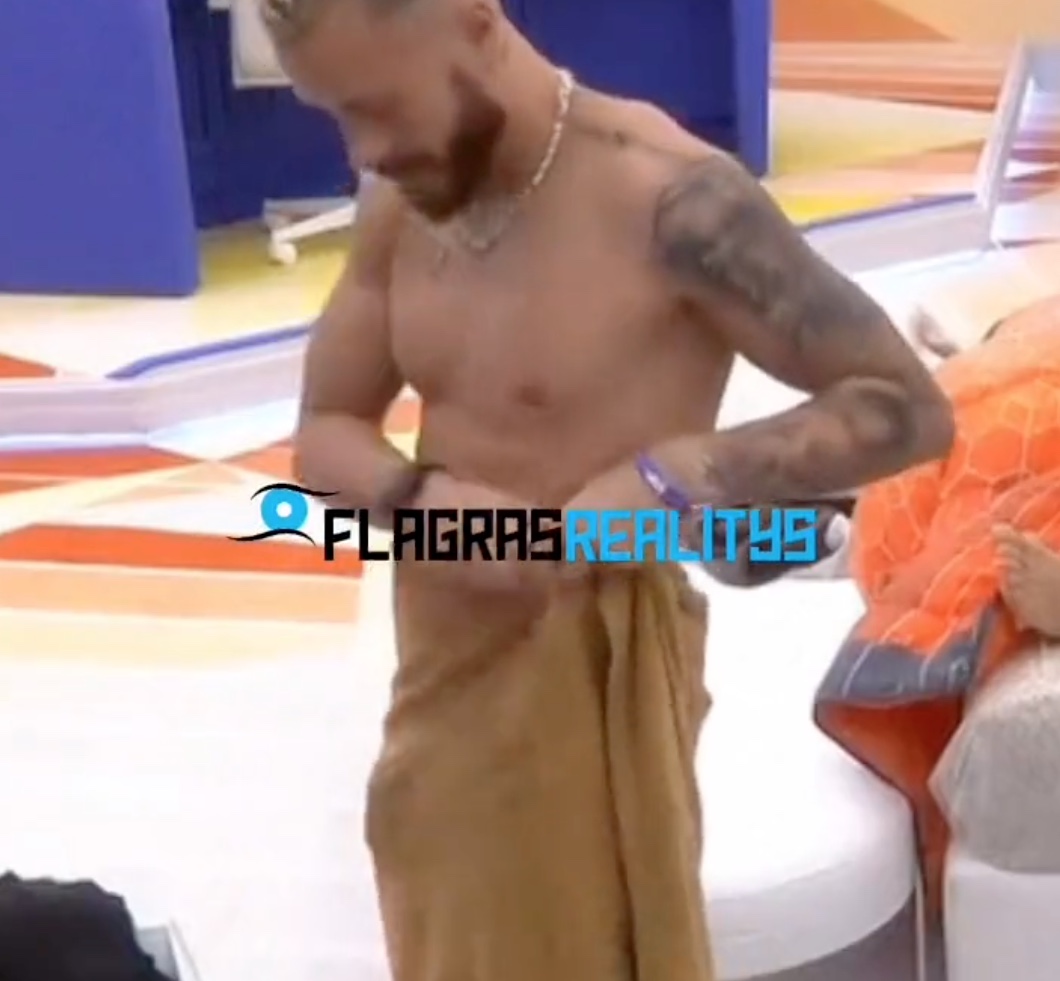 BBB23: Fred Desimpedidos deixa volumão escapar em toalha e choca fãs; vídeo 