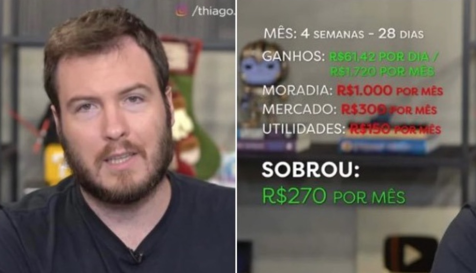 Primo Rico é detonado por 'receita' para ficar milionário gastando R$ 300 com mercado