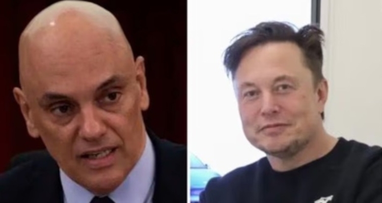 Elon Musk se pronuncia após Alexandre de Moraes bloquear o X no Brasil: “pseudojuiz”