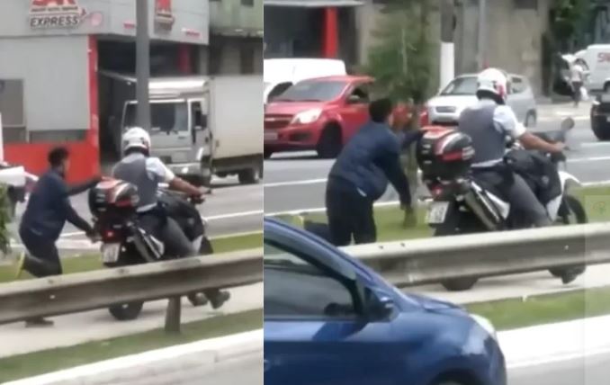 Juíza diz que não houve ilegalidade em prisão de jovem algemado a moto em movimento