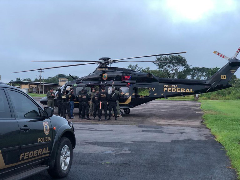 PF deflagra operação contra crimes ambientais em municípios do Amazonas