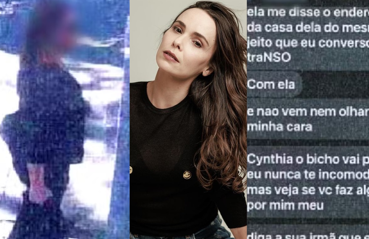Veja foto e mensagens enviadas pela stalker de Débora Falabella: 'tr4nso com ela'