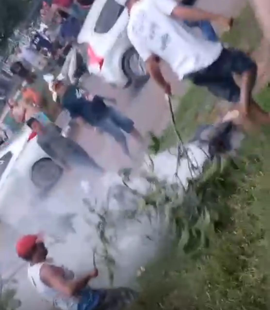 Mulher é eletrocutada após fio de alta tensão atingi-la em queda de árvore no Amazonas