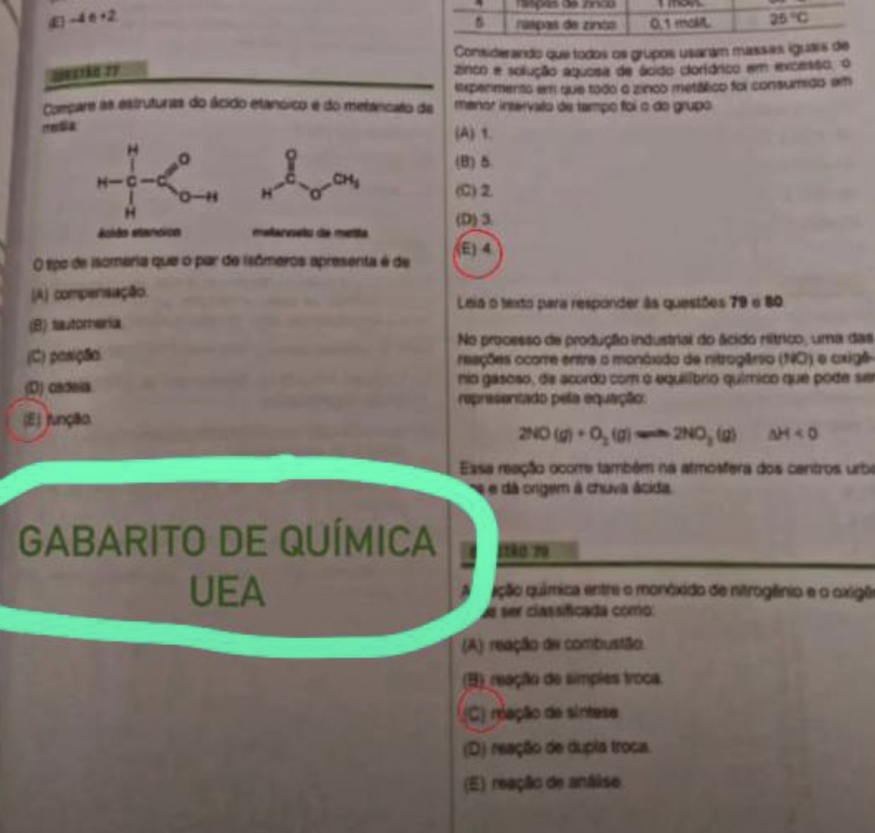 UEA nega vazamento de provas após candidato postar foto de gabarito