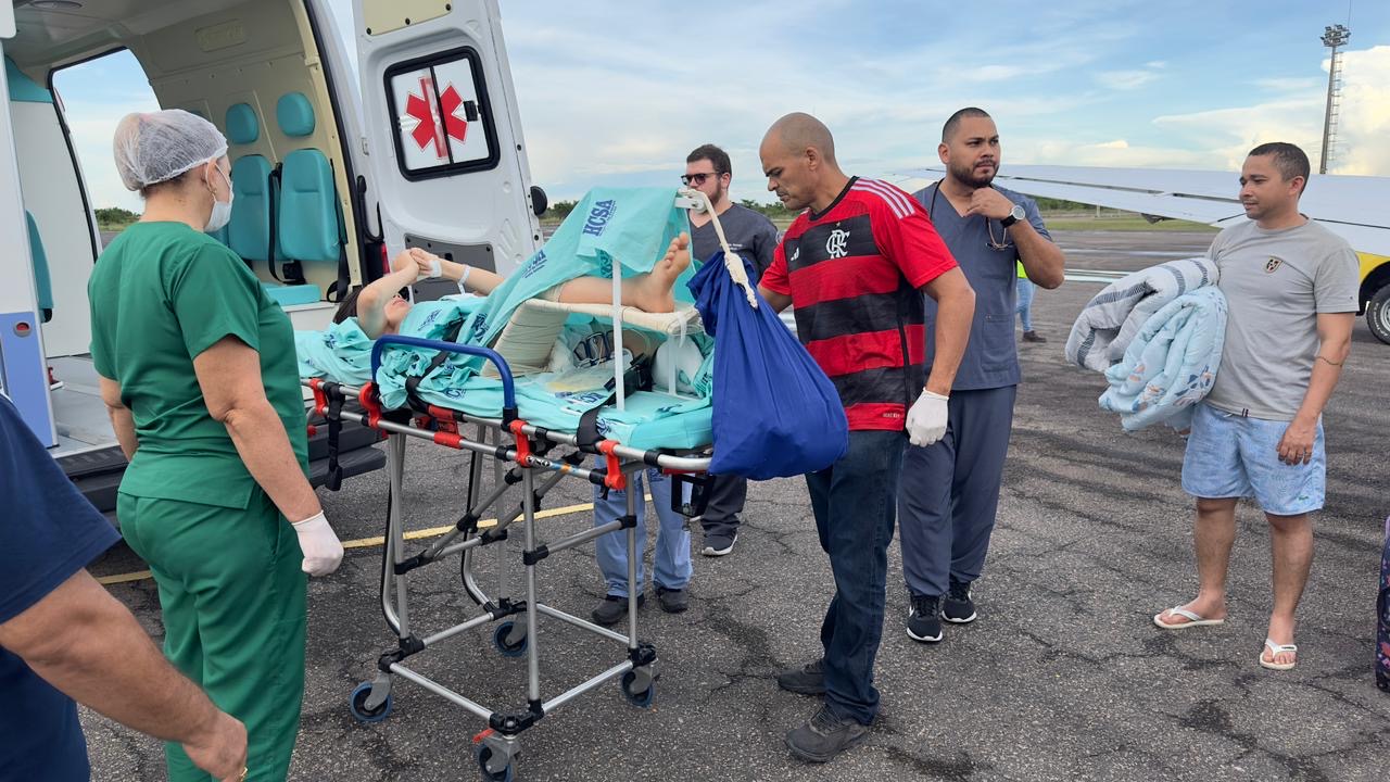 Mais 4 integrantes de quadrilha feridos em acidente serão transferidos para Manaus hoje 