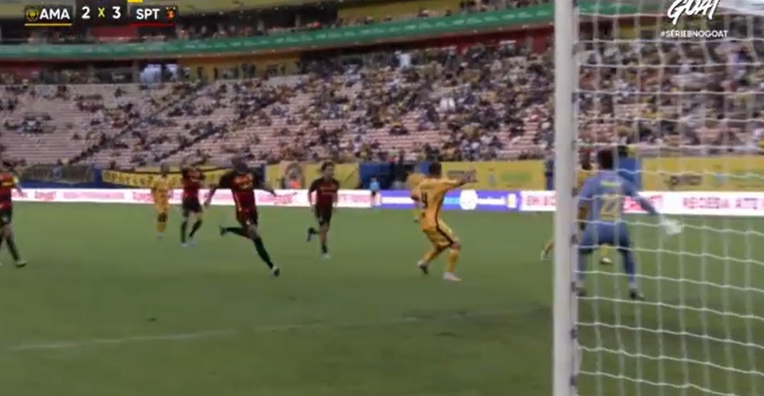 Amazonas reage, mas perde por 3 a 2 em sua estreia na Série B