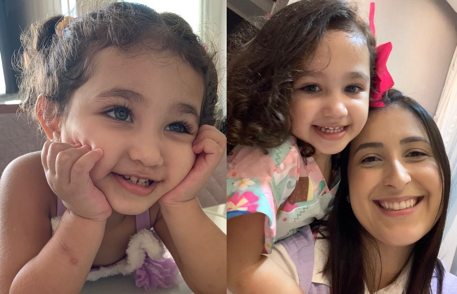 Família de Manaus faz campanha para custear tratamento de menina de 3 anos com tumor cerebral