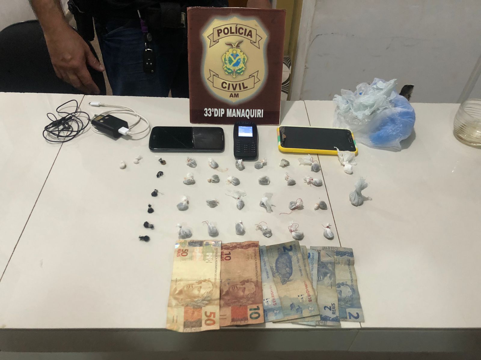 Dupla é presa por tráfico de drogas no Amazonas