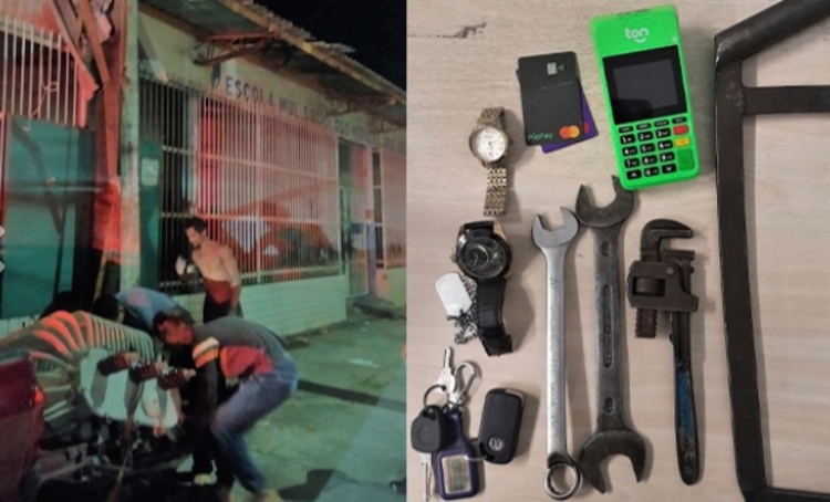 Grupo é preso por furtar transformador de poste de energia em Manaus