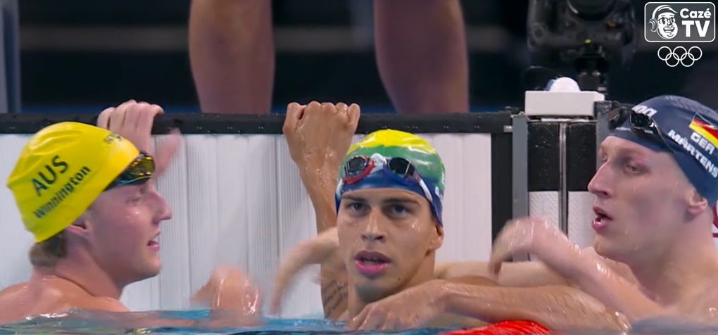 Guilherme Cachorrão bate recorde das Américas nos 400m livre e fica em 5º; Alemanha leva o ouro