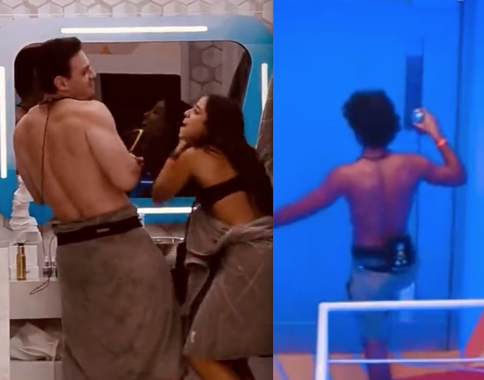 Vídeo: Cowboy e Key 'suvinam' salgadinhos e mentem para não abrir quarto do Líder: 'tá no banho'   