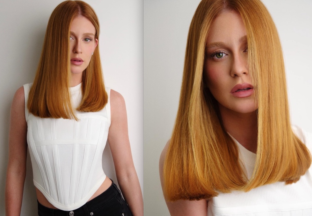Marina Ruy Barbosa dá adeus aos cabelos longuíssimos e mostra novo visual para personagem