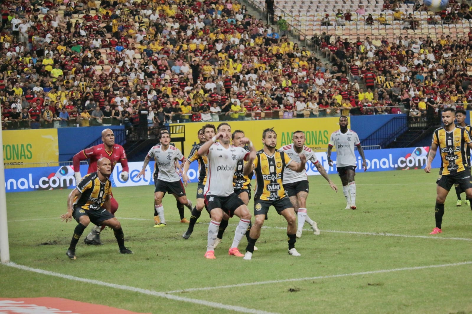 Em Manaus, Flamengo vence o Amazonas e avança nas oitavas de final da Copa do Brasil