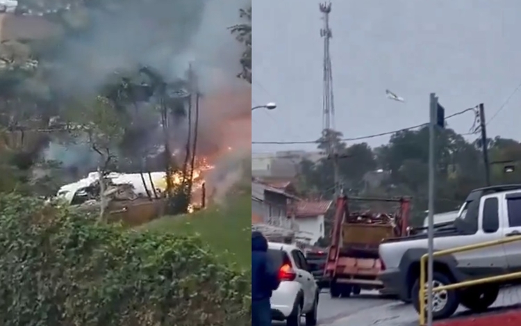Moradora de Vinhedo fala sobre queda de avião: ‘parecia que tava caindo na minha casa’