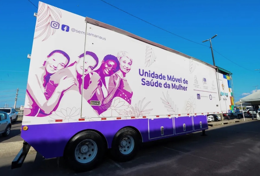 'Outubro Rosa': Unidades Móveis de Saúde da Mulher atendem neste sábado em Manaus