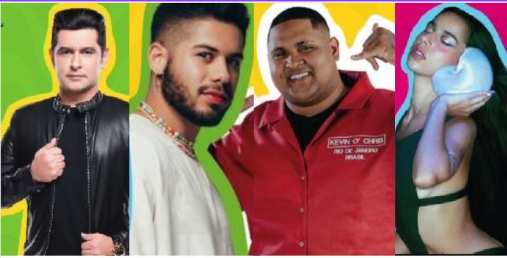 Kevin O Cris, Léo Magalhães, Marina Sena e Zé Felipe são confirmados no Passo a Paço 2023