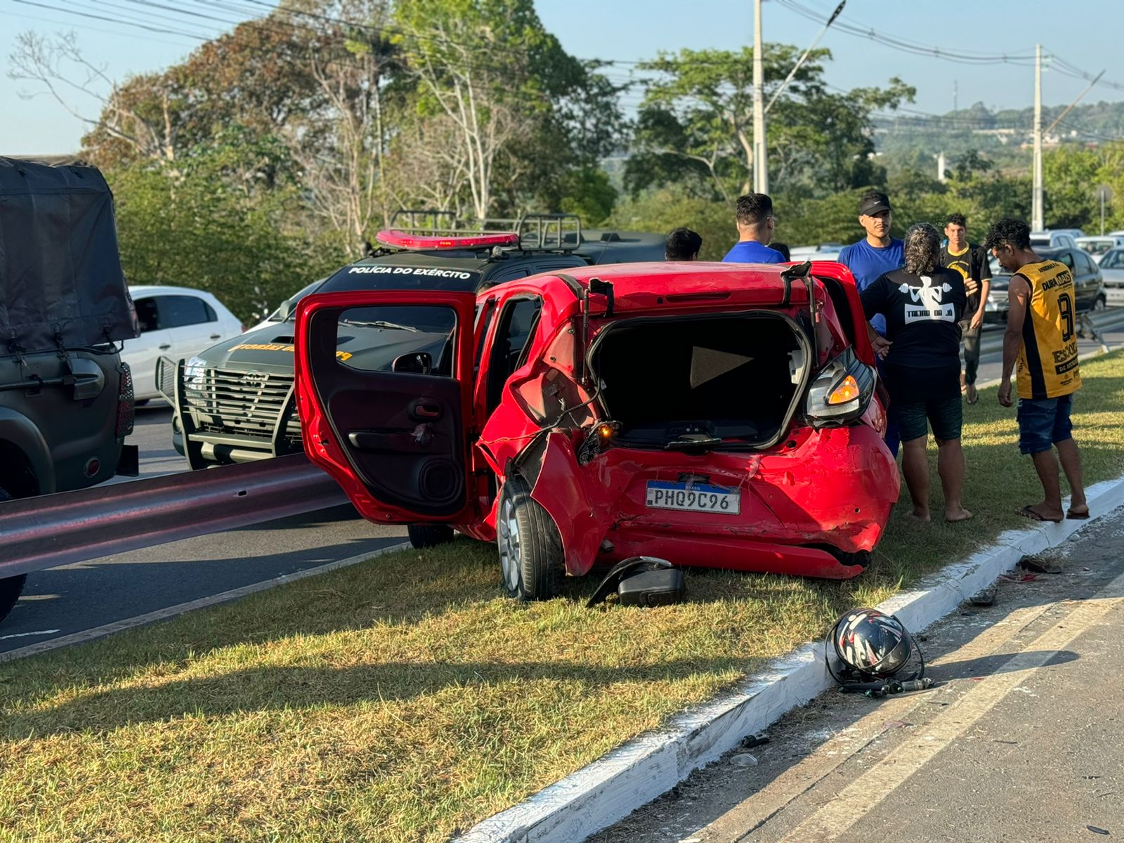Militar do Exército morre e outro fica ferido em acidente no Rapidão 