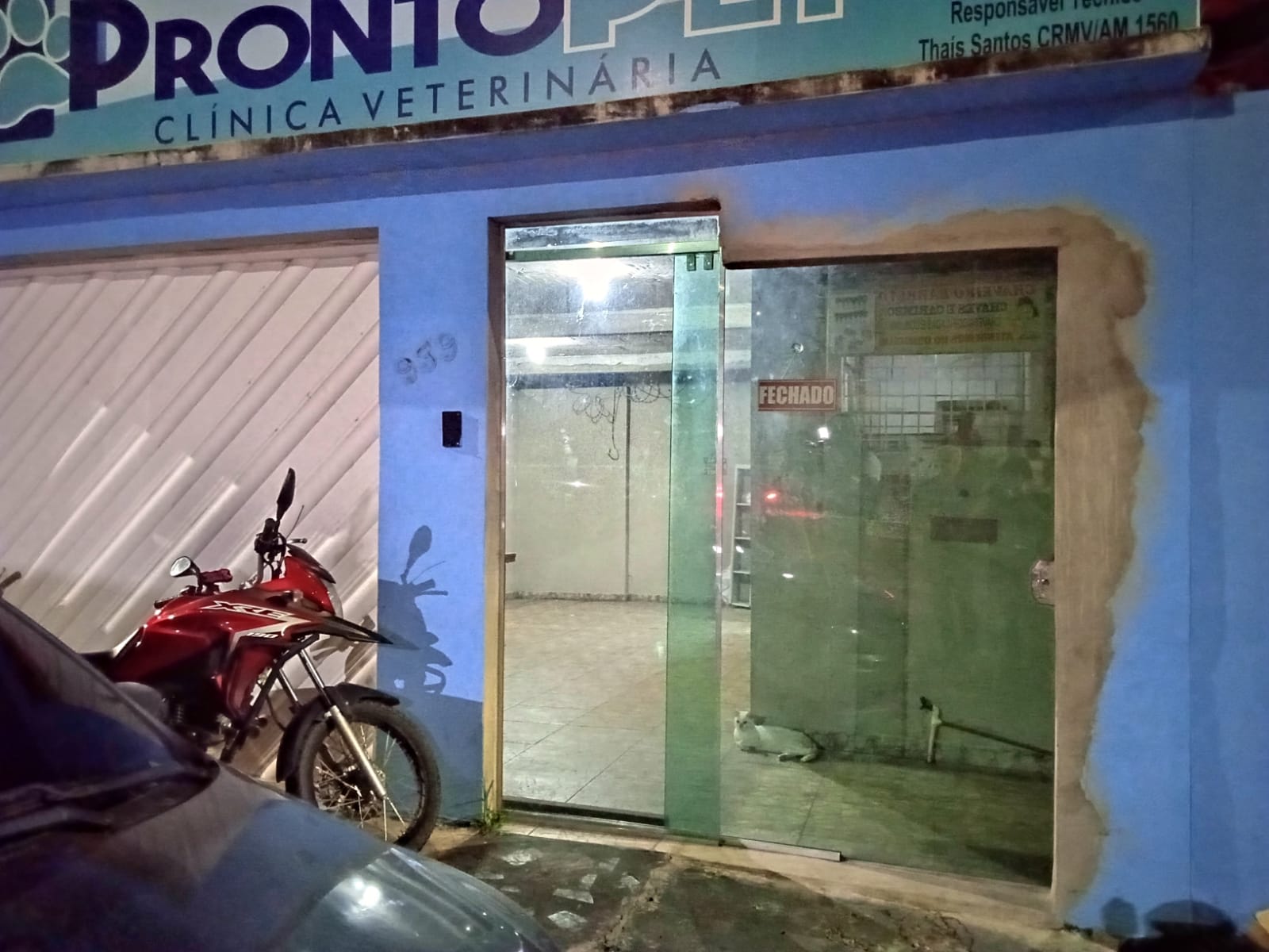 Criminosos invadem clínica veterinária e matam dois em Manaus