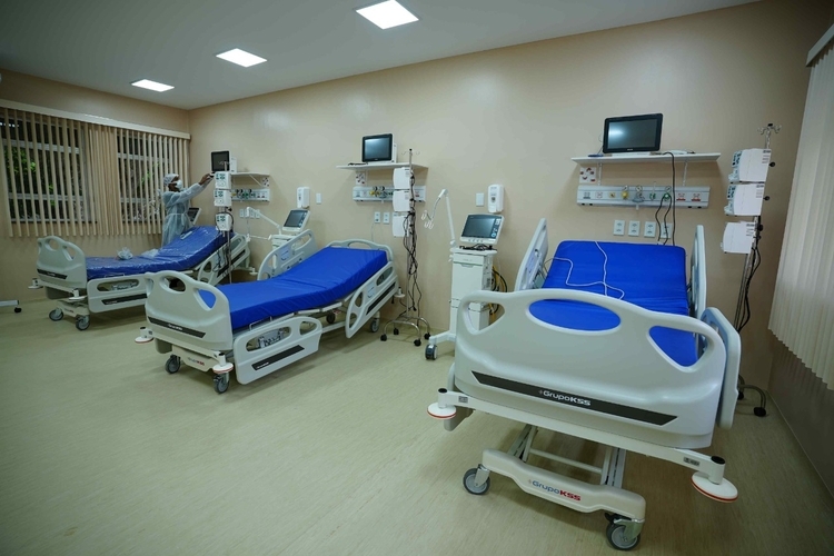 Ocupação de UTIs para covid-19 fica abaixo de 60% em todo o país