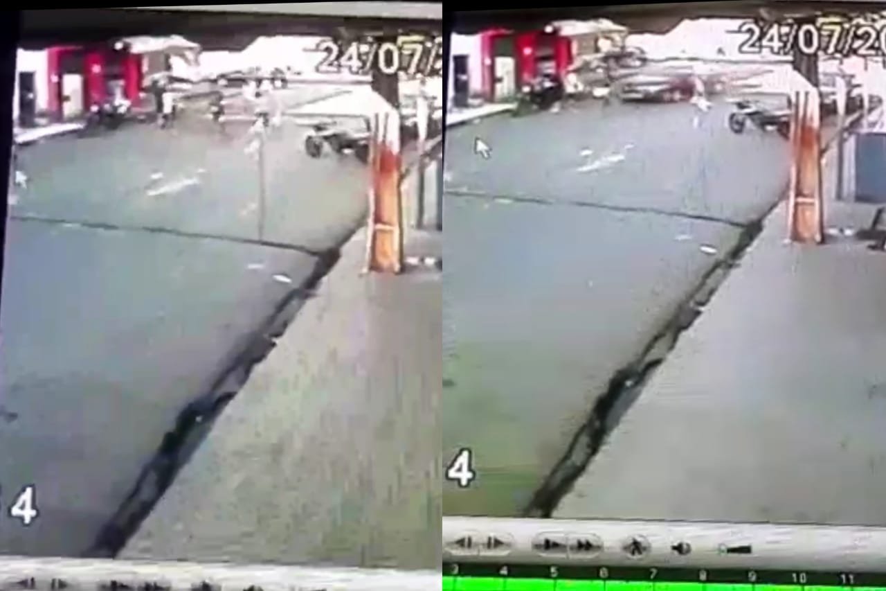 Vídeo mostra momento em que motorista atropela criança de 9 anos e foge em Manaus