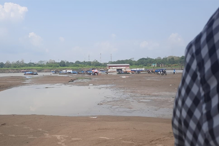 Rio Solimões tem 65% de chance de ficar abaixo da mínima histórica, alerta governo