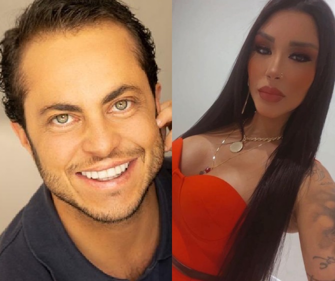 De ex a irmão? Jenny Miranda expõe passado romântico com Thammy após briga por parentesco