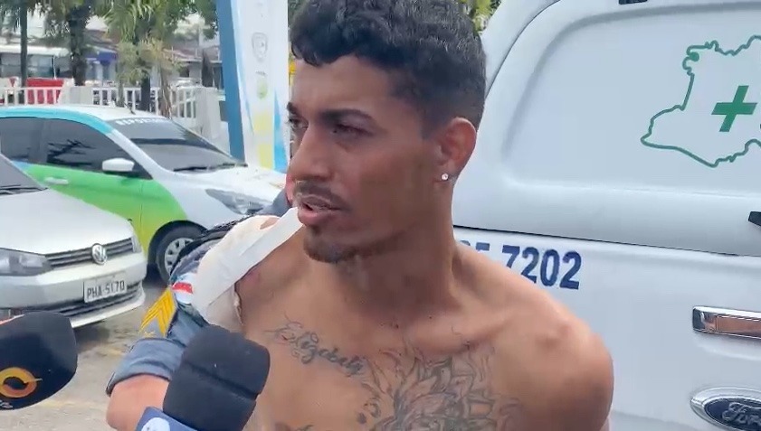 Suspeito diz que roubou motocicleta para ser preso por estar ameaçado de morte em Manaus 