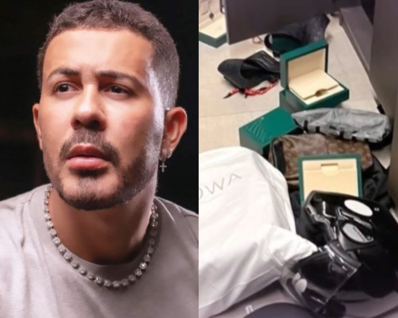 Polícia recupera diamantes de R$ 1,5 mi e relógio furtados do apartamento de Carlinhos Maia